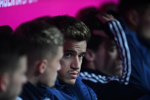 FC바르셀로나 소속으로 바이에른 뮌헨에 임대를 떠나있는 미드필더 필리페 쿠티뉴. /사진=로이터