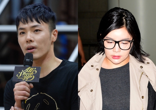 가수 휘성(본명 최휘성)의 프로포폴 상습투약 정황이 포착돼, 경찰이 수사 중인 가운데 에이미의 발언이 재조명되고 있다. 사진은 취성과 에이미. /사진=뉴시스