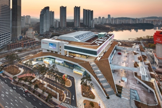 내년 9월 제4차 아시아태평양 환경장관포럼이 열리는 수원컨벤션센터 전경. / 사진제공=수원시