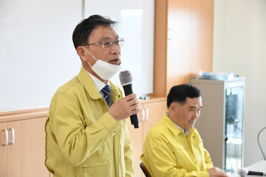 중앙재난안전대책본부(이하 중대본)는 김포에 있는 ‘라마다앙코르 김포호텔'을 외국인 임시생활시설로 지정하고 10일부터 운영한다고 밝혔다. / 사진제공=김포시