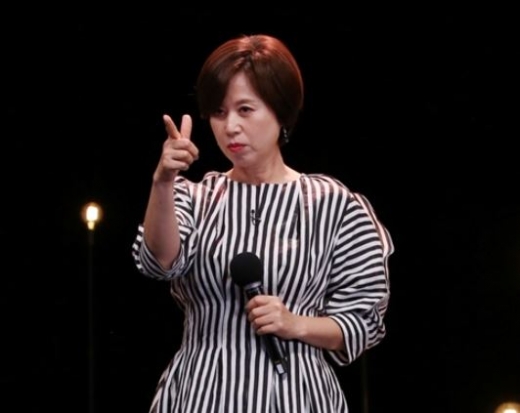 코미디언 박미선이 유튜브에 달린 악플을 언급했다. /사진=KBS 스탠드업 제공