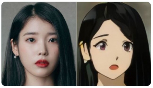 selfie 2 waifu로 만든 가수 아이유 캐릭터. /사진=트위터