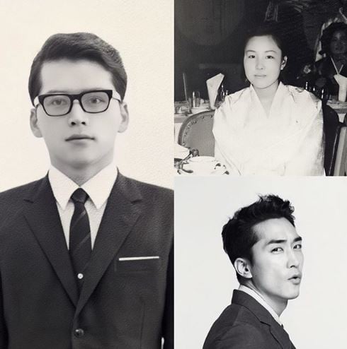 배우 송승헌이 어버이날을 맞아 부모님 사진을 공개했다. /사진=송승헌 인스타그램