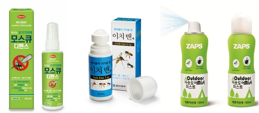 여름철 모기 퇴치용품은 뭐가있을까. 제약기업들이 추천하는 모기용품에 대해 알아보자./사진=각사