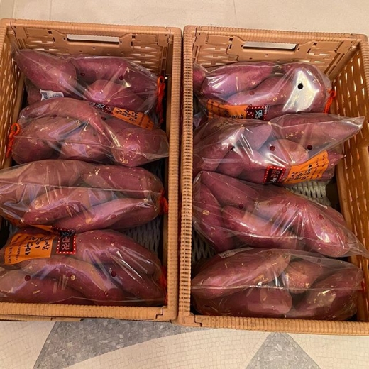 정용진 신세계그룹 부회장이 지난 4월24일 인스타그램에 게재한 '못난이 고구마' 인증샷. /사진=정 부회장 인스타그램