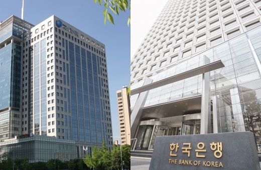 (왼쪽부터)금융감독원, 한국은행 본사 전경 .©각사