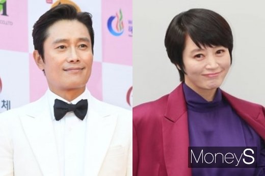 '2020 백상예술대상'에 참석한 이병헌 나이가 주목받고 있다. 사진은 이병헌과 김혜수. /사진=장동규 기자