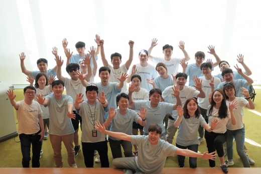 차량용 레이더 개발 핵심 연구 인력인 비트센싱 연구원들.©비트센싱