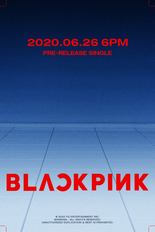 걸그룹 블랙핑크(BLACKPINK)가 오는 26일 컴백을 확정지었다. /사진=YG엔터테인먼트 공식블로그