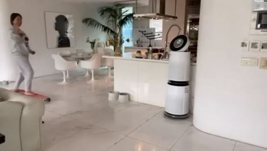 가수 엄정화의 럭셔리 하우스가 공개됐다. /사진=엄정화 인스타그램