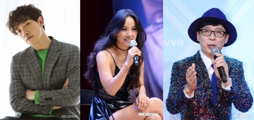 싹쓰리 유두래곤(유재석), 린다G(이효리), 비룡(비)이 1차 블라인드 데뷔곡 선정을 진행하며 MBTI(성격 유형) 검사 결과를 공개했다. /사진=뉴시스  