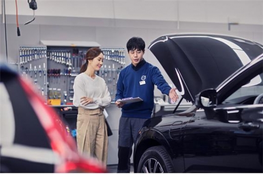 볼보자동차코리아가 고객 만족도 1위를 향한 서비스 통합 브랜드 'Service by Volvo'를 런칭했다./사진=볼보차코리아 
