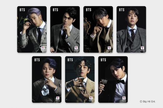 CU는 ‘방탄소년단 2020 티머니카드’를 오는 2일 단독 판매한다. /사진=CU