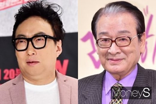 이순재 매니저의 폭로가 지속되고 있는 가운데 박명수와 매니저 한경호씨가 재조명되고 있다. 사진은 방송인 박명수와 배우 이순재. /사진=임한별, 장동규 기자