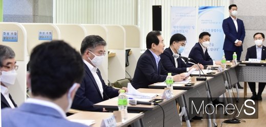 [머니S포토] 불법사금융 근절 대응 정부 입장 전하는 정세균 총리