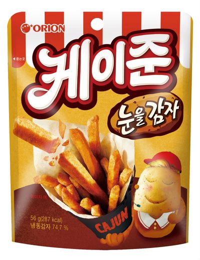 감튀 마니아들 모여! … 오리온, ‘케이준 눈을감자’ 새로나왔어요