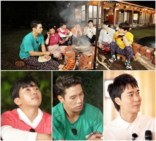 '뽕숭아학당' 임영웅과 장민호가 '뽕생뽕사' 남자들의 뜨거운 눈물을 쏟아내며 끈끈한 우정을 선보인다. /사진=TV조선 '뽕숭아학당' 제공