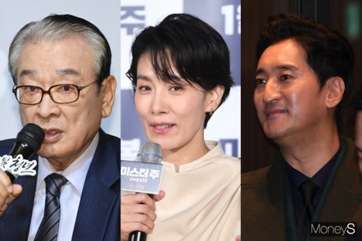 한국연예매니지먼트협회(이하 연매협)이 연예인 매니저의 갑질논란 해결방안을 모색하고 나섰다. 사진은 이순재, 김서형, 신현준. /사진=장동규 기자