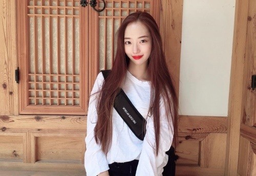 걸그룹 아이러브 출신 신민아가 멤버들에게 괴롭힘을 당했다고 주장한 가운데 소속사 측이 입장을 밝혔다. /사진=민아 인스타그램