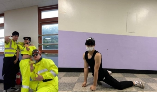 지난 3일 소셜네트워크서비스(SNS) '의정부 대신 전해드립니다' 페이지에는 2020 의정부고등학교 졸업사진이라는 짧은 글과 함께 사진들이 올라왔다. /사진=의정부 대신 전해드립니다 페이스북 캡처