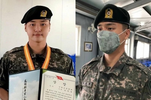 양세종의 근황이 공개됐다. /사진=강원도화천 27사단 이기자부대