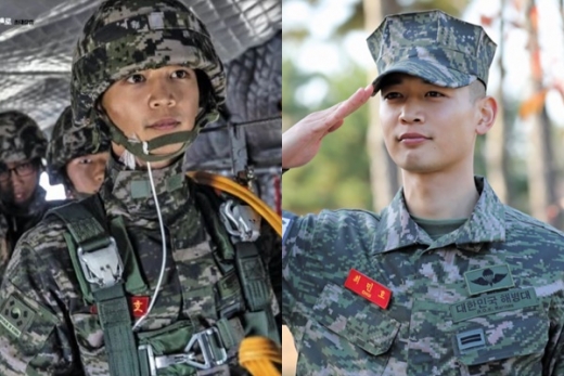 샤이니 민호의 근황이 화제다. /사진=병무청 웹진 '청춘예찬' 
