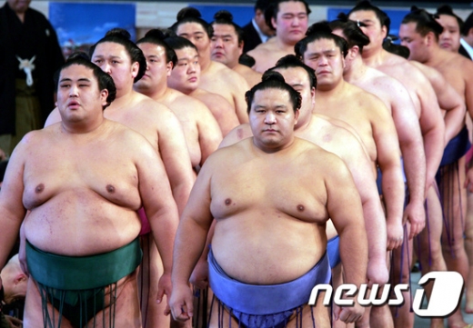 일본 스모 선수들(기사 내용과는 무관함). © 로이터=뉴스1