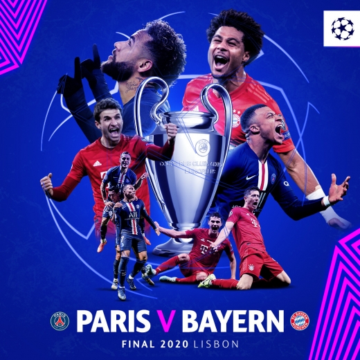 2019-2020 시즌 UEFA 챔피언스리그 결승전은 바이에른 뮌헨과 파리 생제르맹의 대결로 펼쳐진다. (UEFA SNS) © 뉴스1