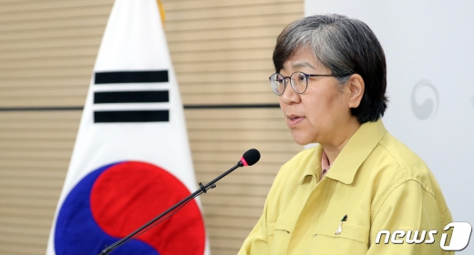 정은경 중앙방역대책본부장(질병관리본부장). 2020.7.3/뉴스1 © News1 장수영 기자