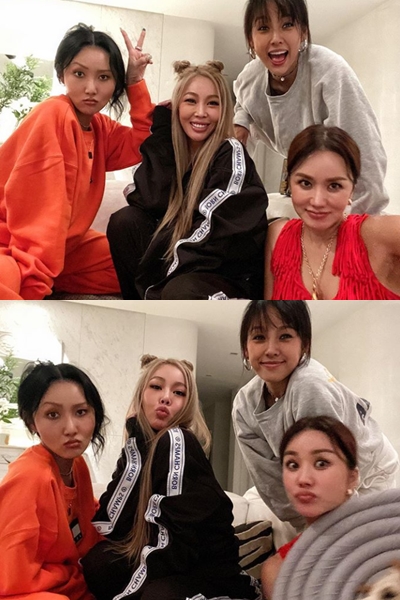 가수 제시가 환불원정대 멤버들과 함께한 사진을 공개했다. /사진=제시 인스타그램