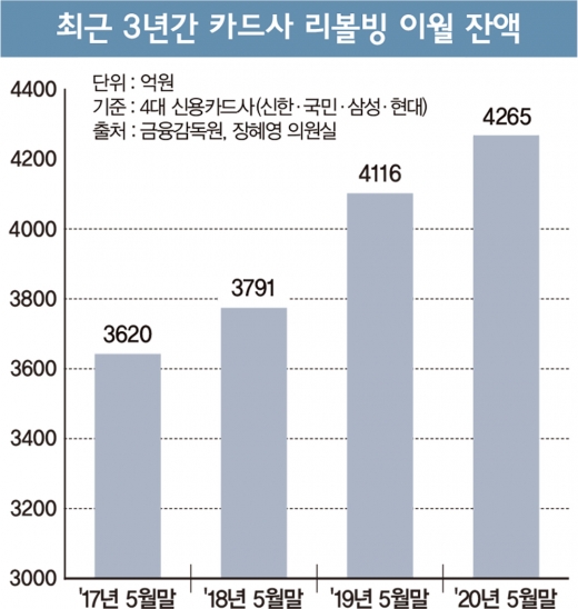[머니vs머니] “이달 카드값 걱정이세요?”… 리볼빙은 ‘하나’ 분할납부는 ‘현대’