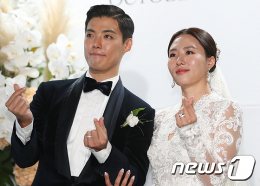 방송인 강남이 아내인 이상화의 수입을 언급했다. /사진=뉴스1
