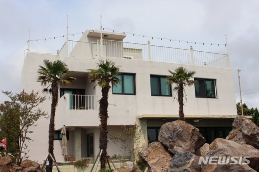 확진자 나왔던 제주 게스트하우스다. /사진=뉴시스   