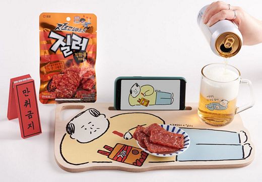 샘표 질러, 인기 캐릭터 아자씨와 ‘나 혼자 질러 트레이’ 출시