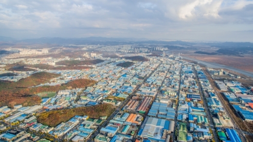 반월·시화 국가산업단지 전경. / 사진제공=안산시 