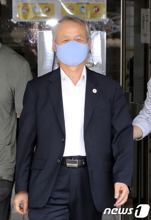 [사진] '광복절집회 공모 혐의' 김수열 일파만파 대표, 구속영장심사