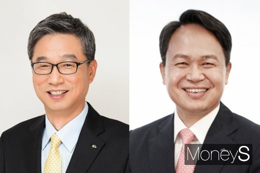 허인 KB국민은행장, 진옥동 신한은행장/사진=각 은행