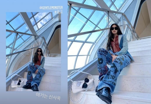 걸그룹 블랙핑크 제니가 YG 신사옥에서 근황을 전했다. /사진=제니 인스타그램