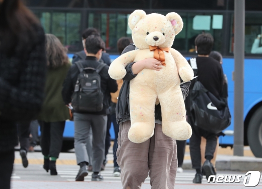 [사진] '따뜻한 곰인형'