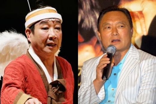 배우 최주봉과 윤문식이 57년 우정을 뽐냈다. /사진=뉴시스