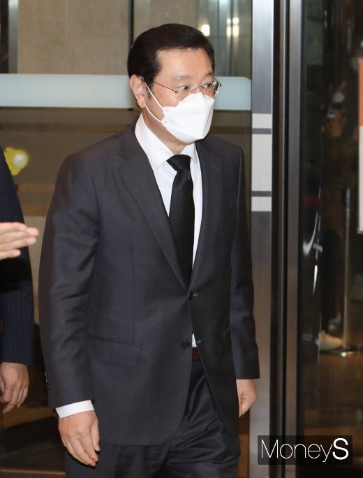 [머니S포토] 빈소 들어서는 이용섭 광주시장