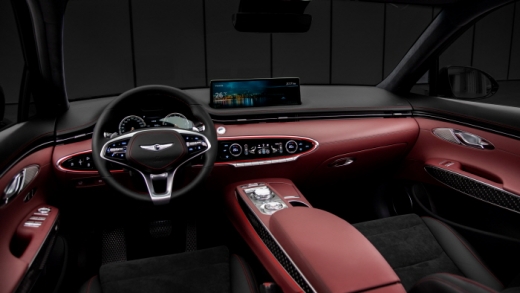제네시스가 중형 SUV 모델 GV70의 내·외장 디자인을 29일 최초로 공개했다. /사진=제네시스 제공
