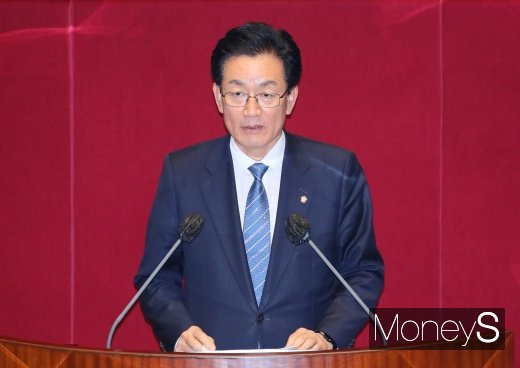 [머니S포토] 체포동의안 투표 앞둔 정정순 의원