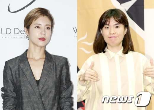 이윤지(왼쪽) 故 박지선 © 뉴스1