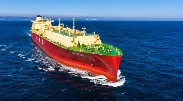 현대중공업 LNG선. /사진=한국조선해양