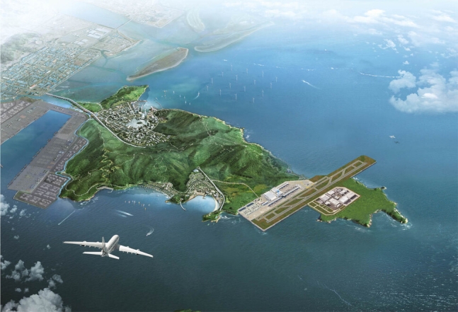 가덕도 신공항 조감도 /사진제공=부산시