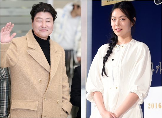 미국 '뉴욕 타임스'가 최근 20년 동안 가장 뛰어난 모습을 보인 영화배우 25명 중 송강호(왼쪽)와 김민희의 이름을 포함시켰다. /사진=뉴스1