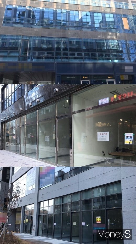 지난 25일 찾은 마곡동 일대는 이른 한겨울을 맞고 있었다. 여러 블록을 구석구석 들여다봐도 상가 상당수가 비어있고 출입문 곳곳에 '매매' '임대'라고 쓴 스티커들이 눈에 띄었다. /사진=강수지 기자