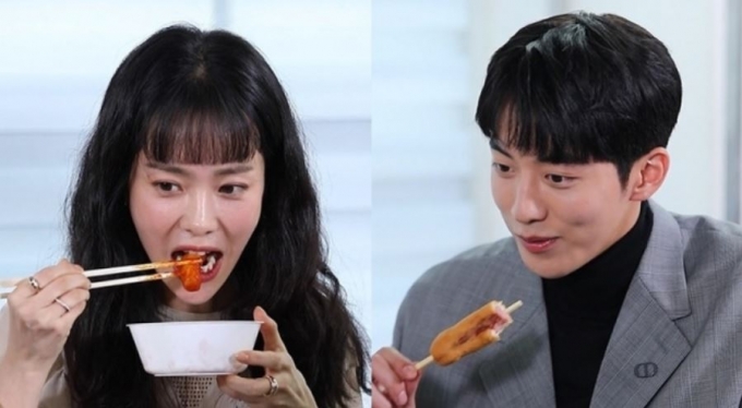 배우 한지민이 '먹방'을 선보인 떡볶이집에 관심이 모아진다. /사진=MBC 제공