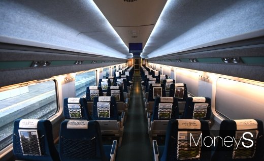 텅 빈 KTX 객실. /사진=장동규 기자